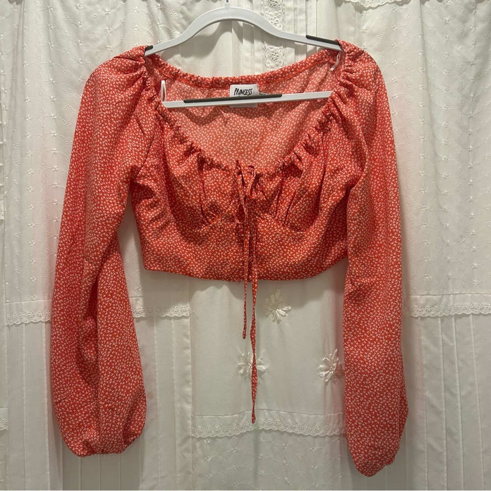 Princess Polly Flowy Long Sleeve Top